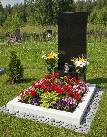 Благоустройство места захоронения